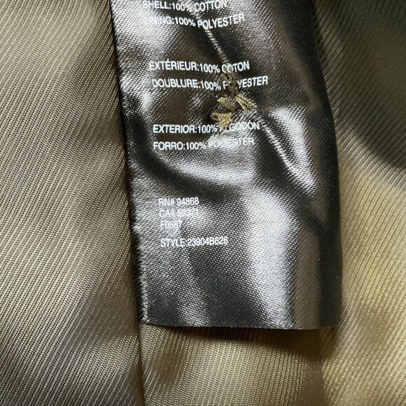 Bernardo Coat Size Large Color Hunter Green - Picture 4 of 5